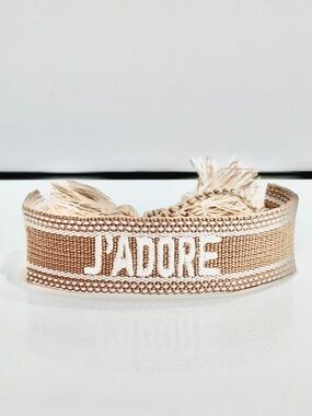 New J’Adore Woven Bracelet